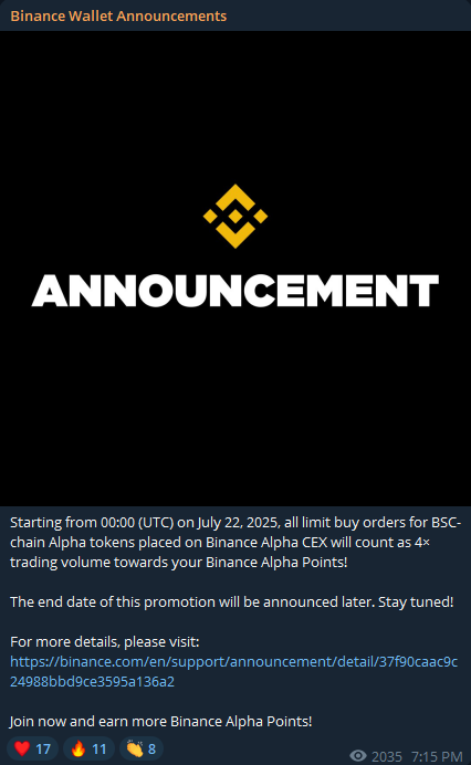 Th&ocirc;ng-b&aacute;o-của-Binance-tr&ecirc;n-Telegram.png