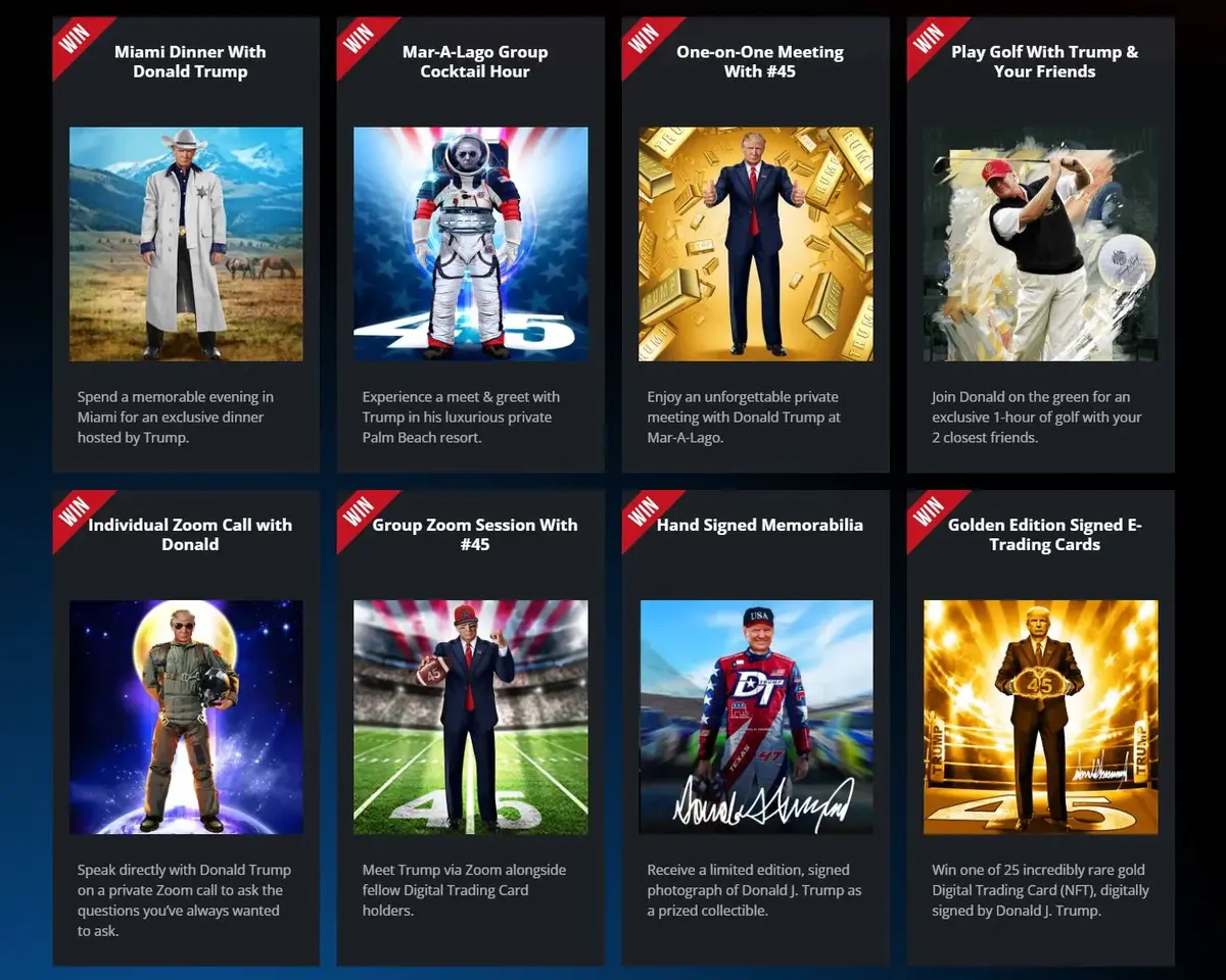 Trump NFT Cards.webp