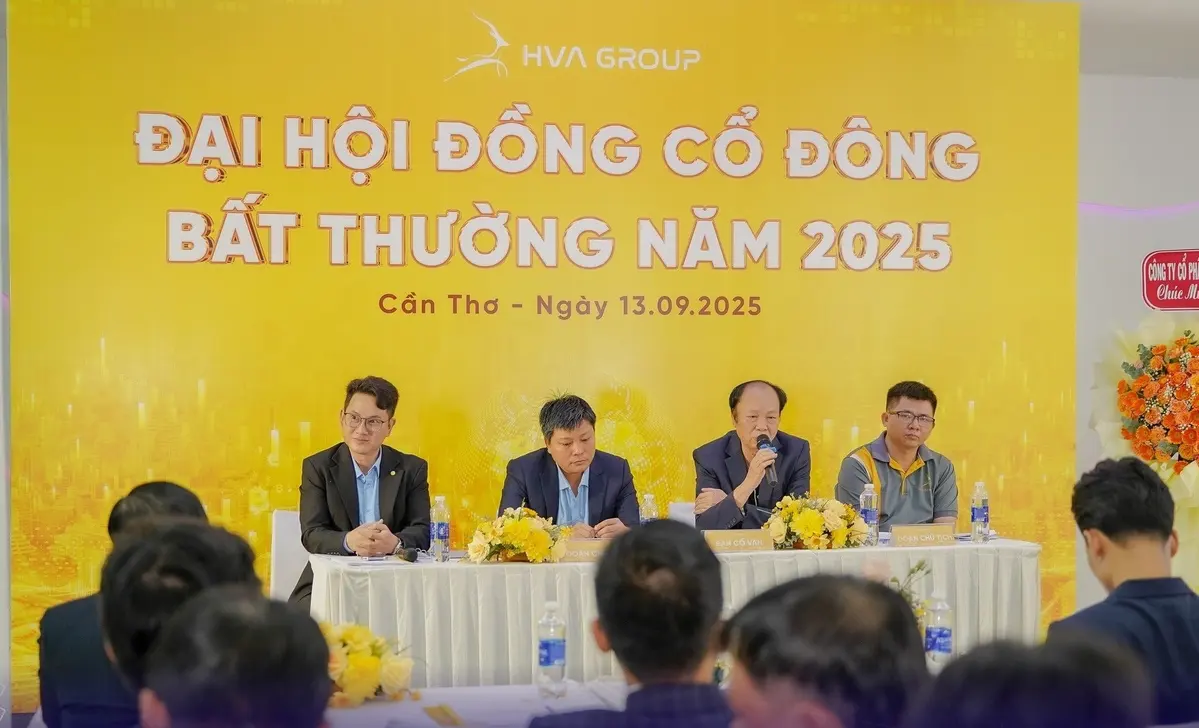 Đại hội đồng cổ đông bất thường năm 2025 của HVA GROUP.webp