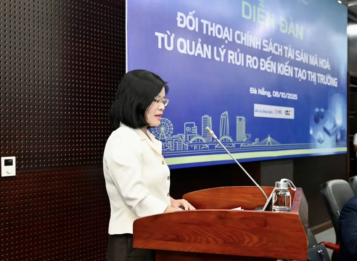 Bà Nguyễn Thị Minh Thơ, Phó Cục trưởng Cục Phòng, chống rửa tiền, Ngân hàng Nhà nước Việt Nam.webp