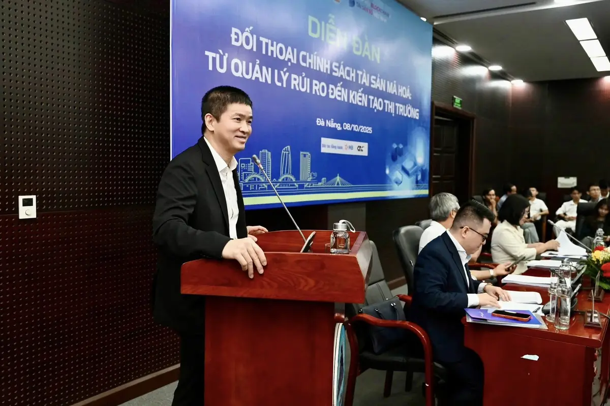 Ông Phan Đức Trung, Chủ tịch Hiệp hội Blockchain và Tài sản số Việt Nam.webp