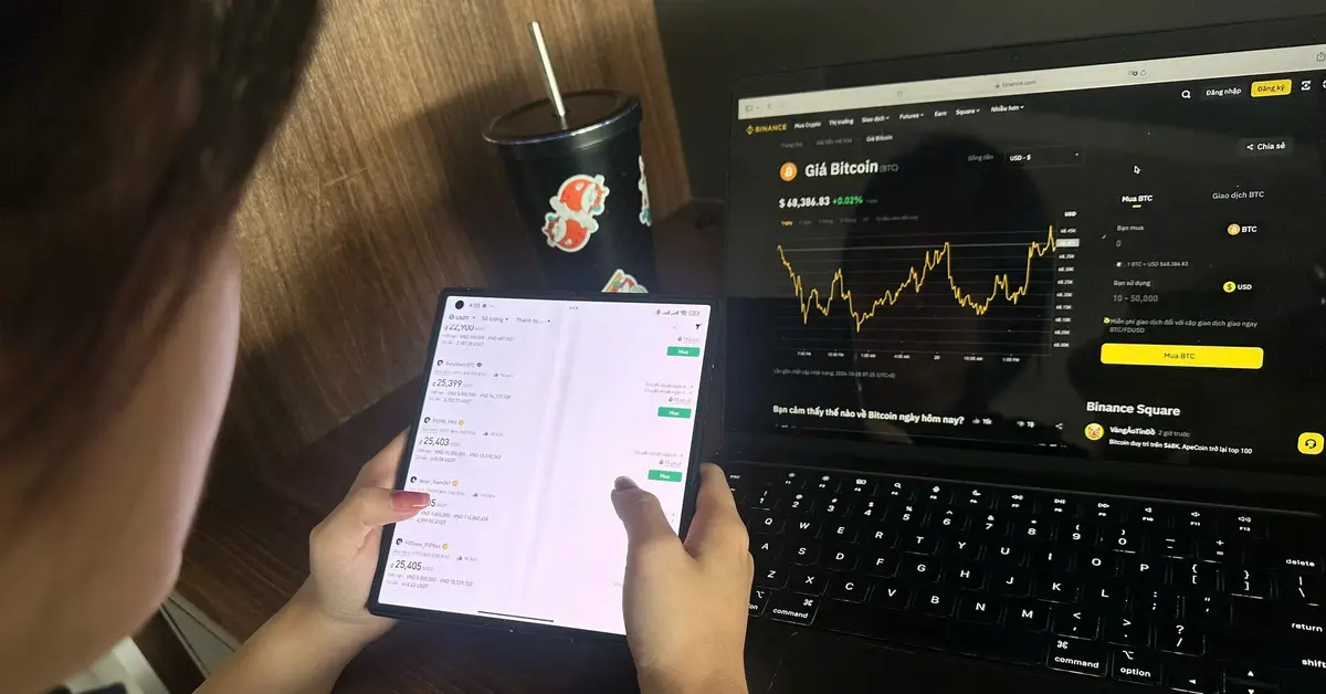 Nh&agrave; đầu tư tiền điện tử mới.webp