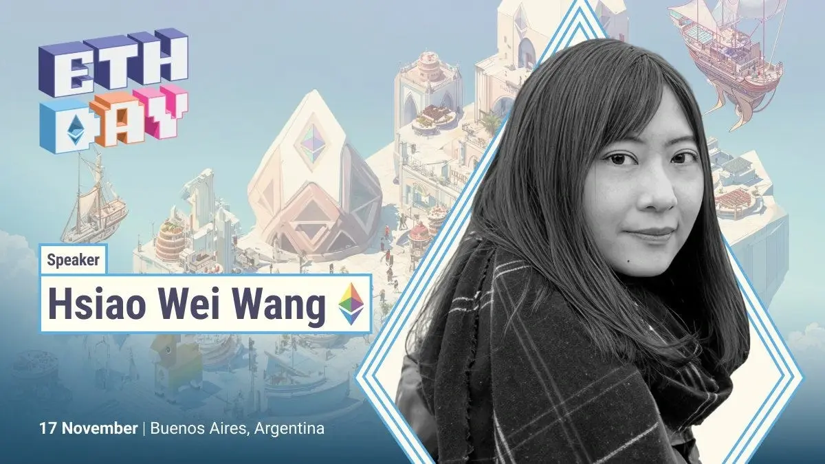 Hsiao-Wei Wang at Devconnect.webp