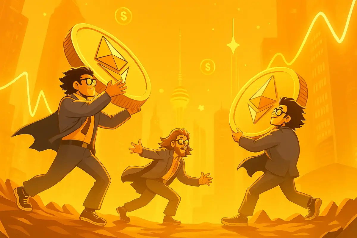 Các công ty và quỹ lớn đang gom Ethereum