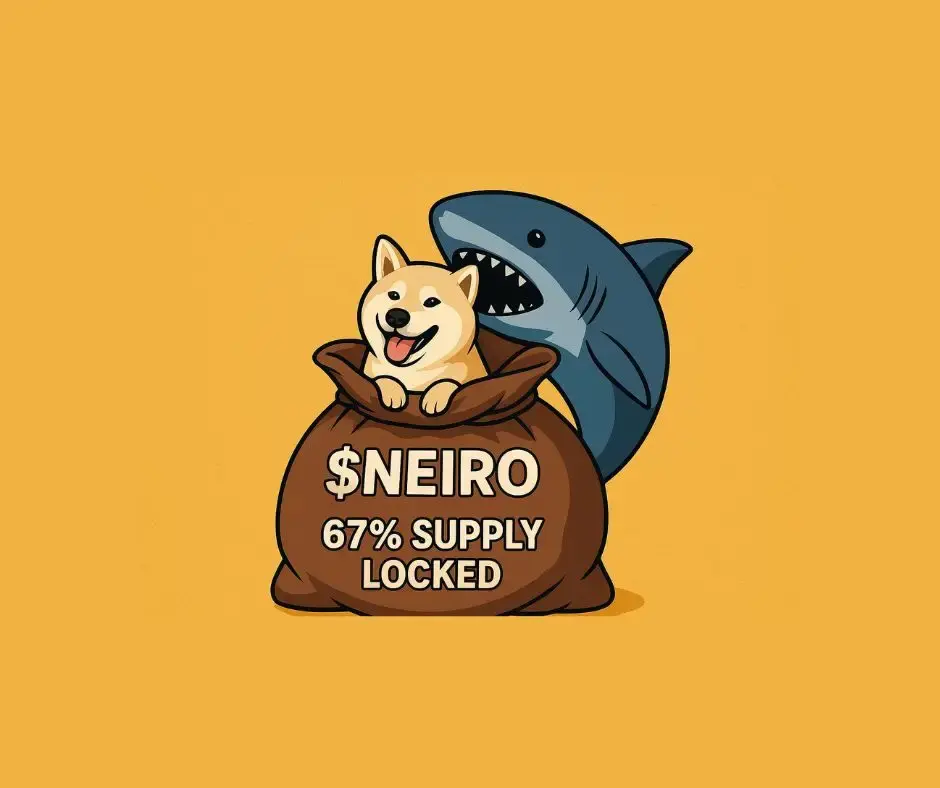 NEIROETH bị thâu tóm 67% nguồn cung