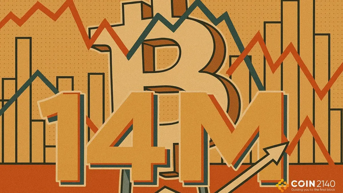 Nguồn cung kém thanh khoản Bitcoin đạt 14,3 triệu BT