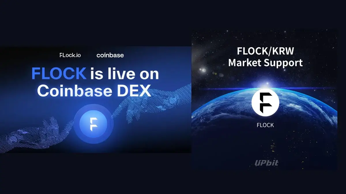 Flock niêm yến Coinbase và Upbit - Giá đạt ATH