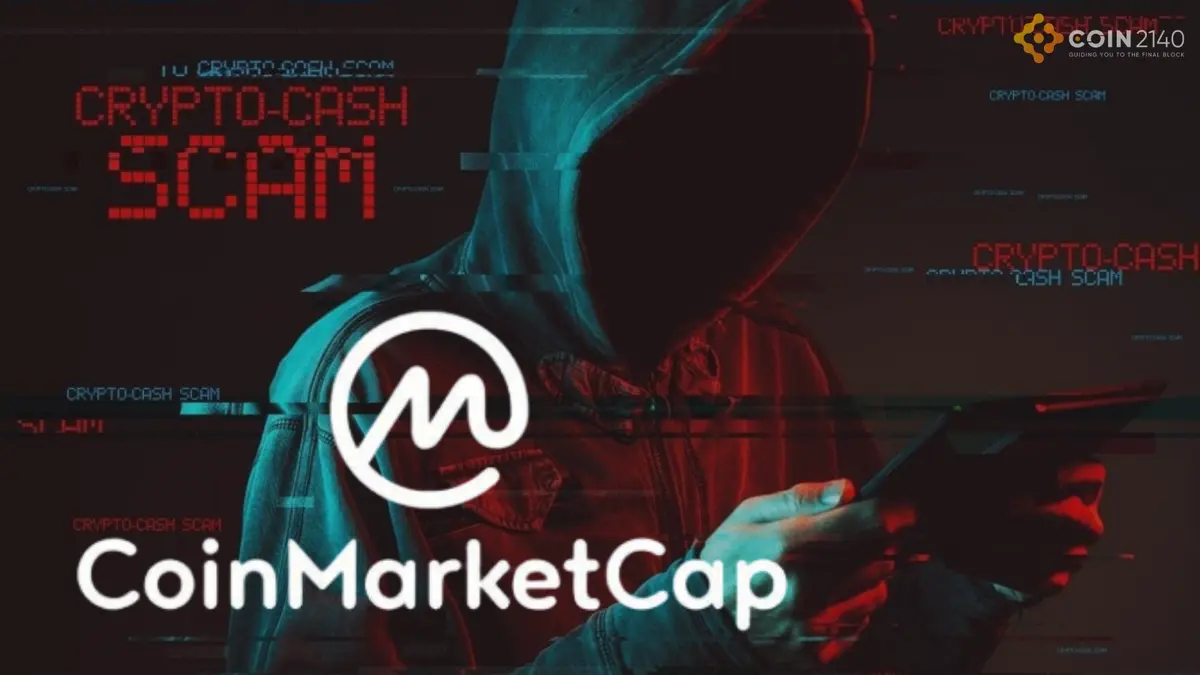 CoinMarketCap-bi-gia-mao-ban-token-gia