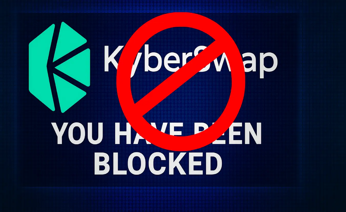 Kyberswap chính thức bị block