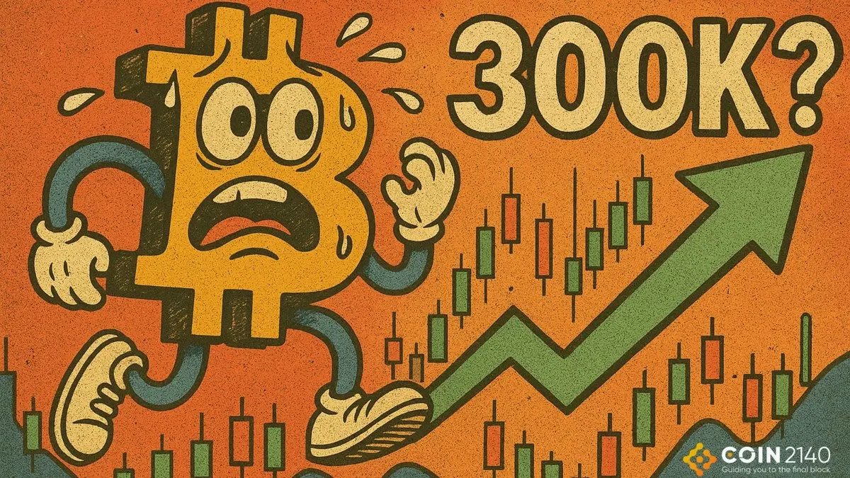 Bitcoin chuẩn bị biến động mạnh: Bollinger Bands căng cực hạn, mục tiêu 300.000 USD