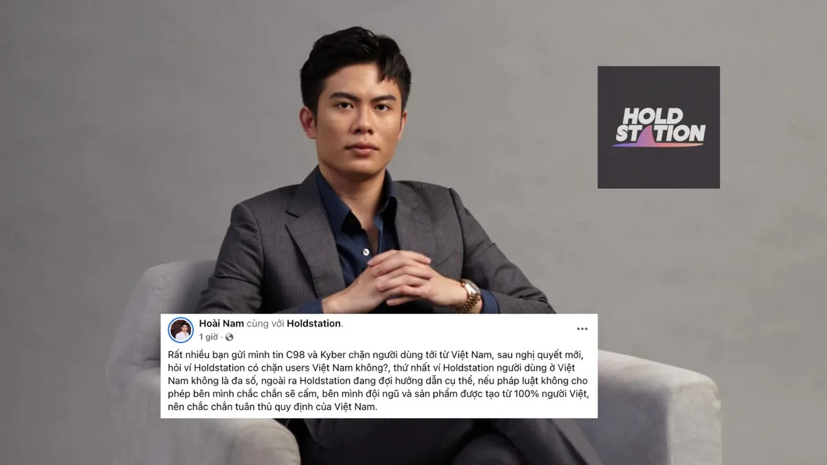 Nhà sáng lập HoldStation- Hoài Nam phản ứng trước làn sóng rút lui Startup Việt