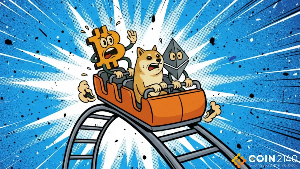 Bitcoin thủng mốc 112.000 USD, 1,5 tỷ USD bị “xóa sổ”, Ether và Dogecoin dẫn đầu đà giảm.