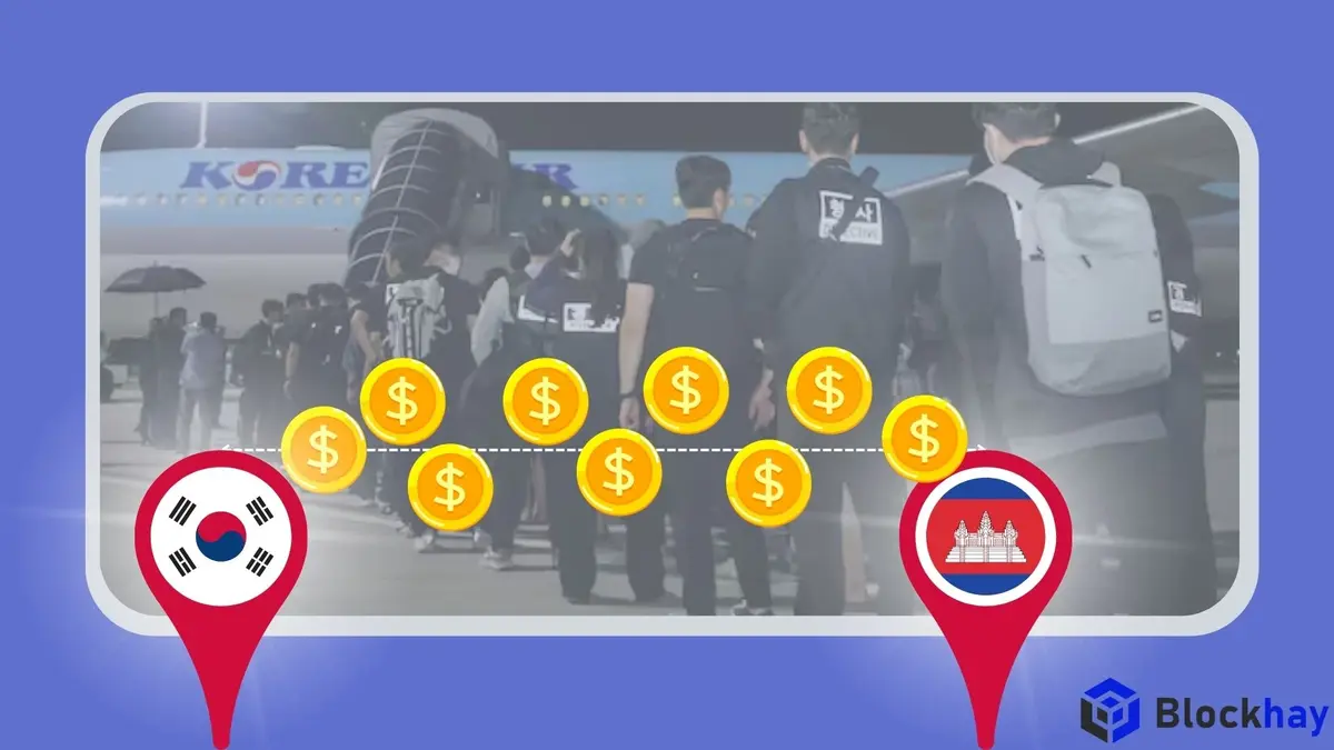 Khối lượng giao dịch stablecoin giữa Hàn Quốc và Campuchia tăng hơn 1.400 lần, Hàn Quốc vào cuộc kiểm tra