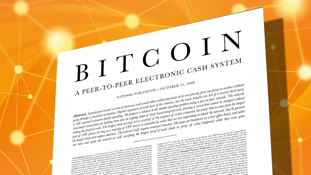 17 Năm Trước, Satoshi Nakamoto Đã Công Bố Bitcoin Whitepaper blockhay