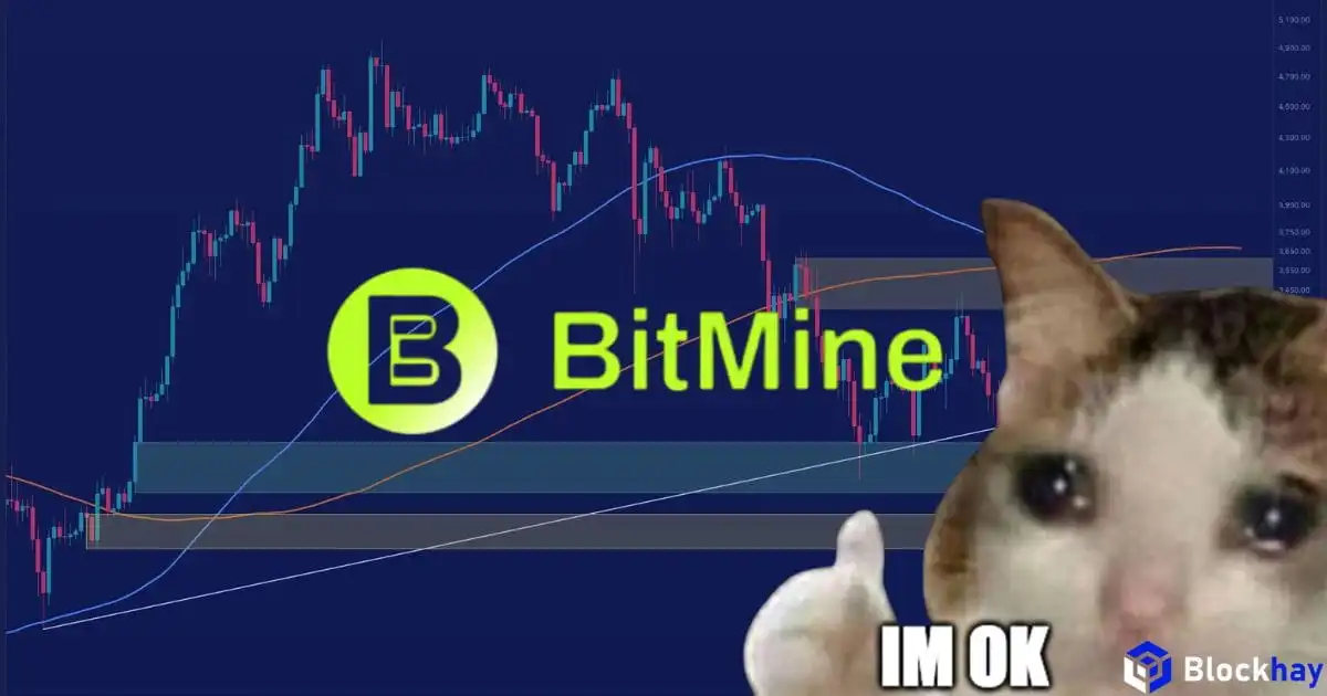 Bitmine "gồng" lỗ khi Ethereum chật vật giữ mốc 2.000 USD