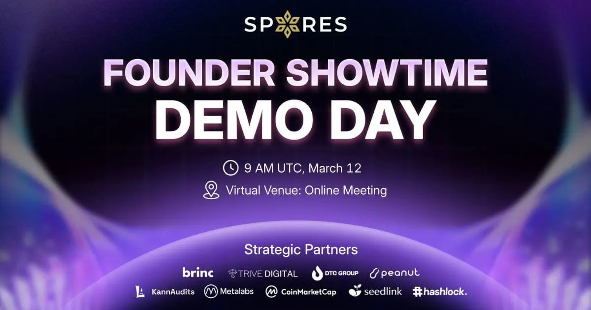 Spores Network's Founder Showtime 2026