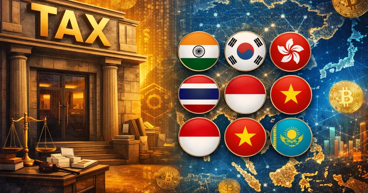 Bức tranh thuế crypto châu Á: Cuộc đua giữa thu hút và kiểm soát