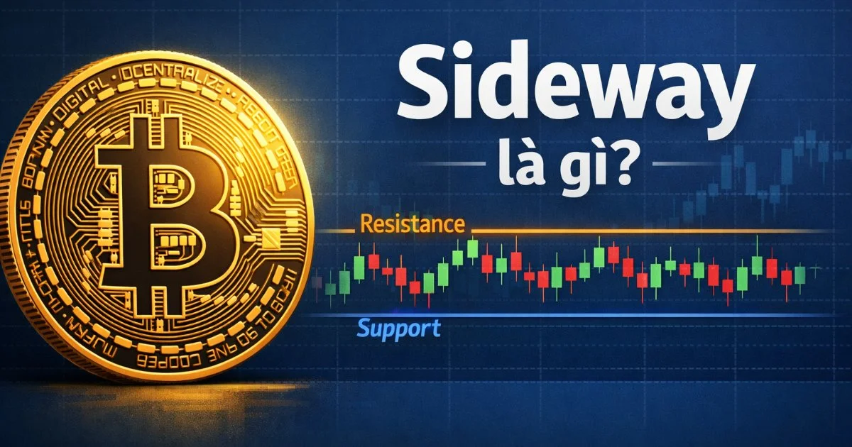 Sideway là gì? Cách đầu tư hiệu quả khi thị trường tài sản số đi ngang
