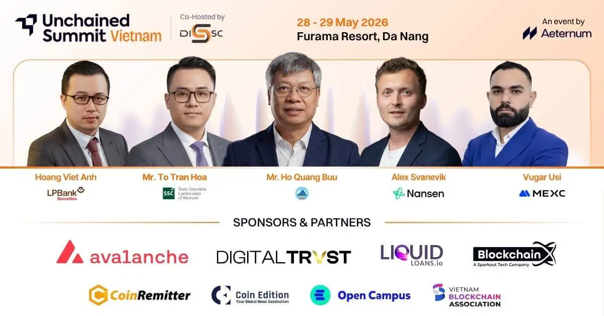Đà Nẵng định vị trung tâm Web3 khu vực thông qua sự kiện Unchained Summit Vietnam 2026
